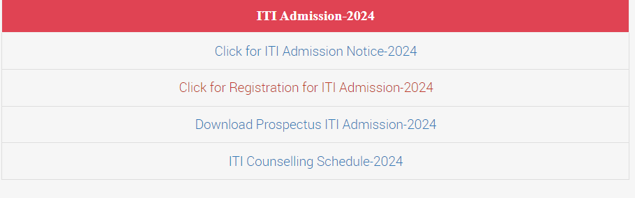 ITI Admission 2024-1